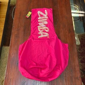 NWT Zumba Shop Til Ya Drop Bag Pink